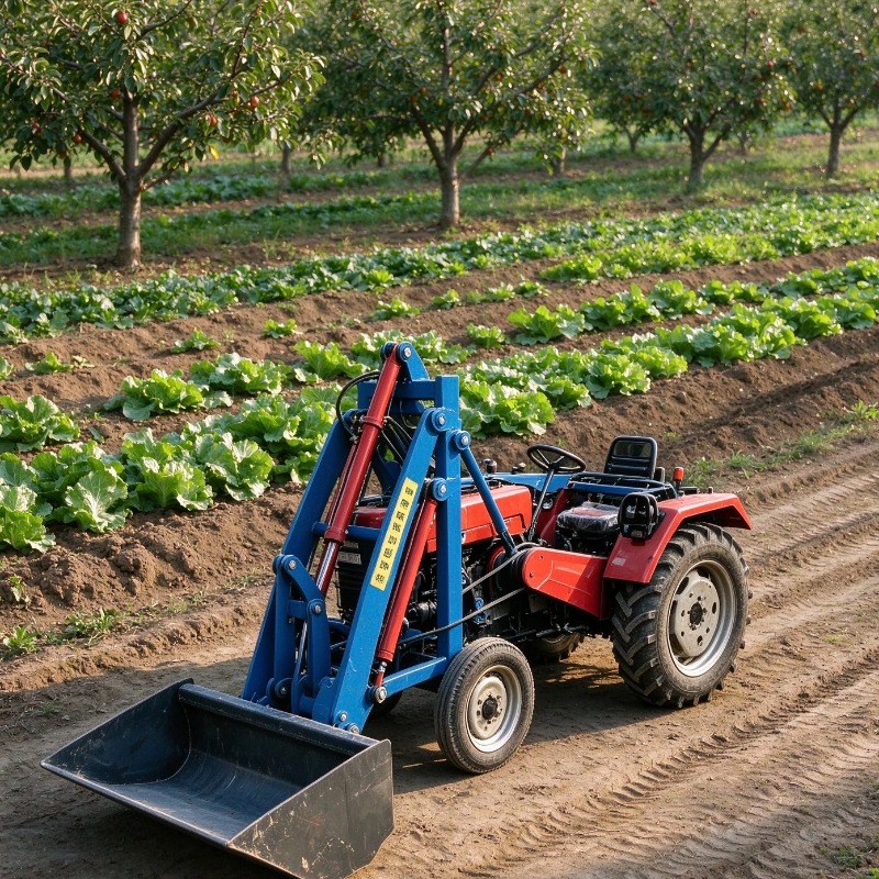 Farming Jobs - Compact Hydraulic Farm Tractor Front Loader