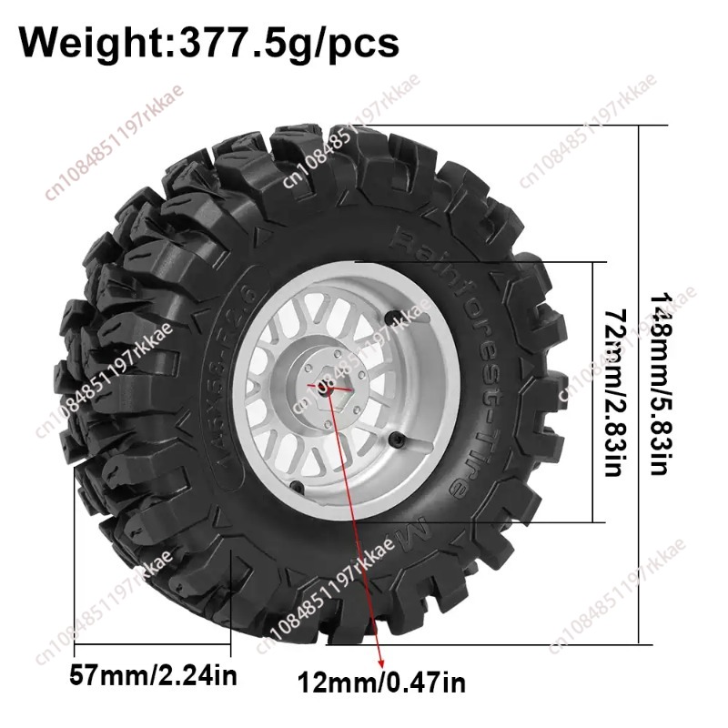 Front Wheel Rubber 2PCS Tire T - Agriculture Farming Hub ulasan dan harga