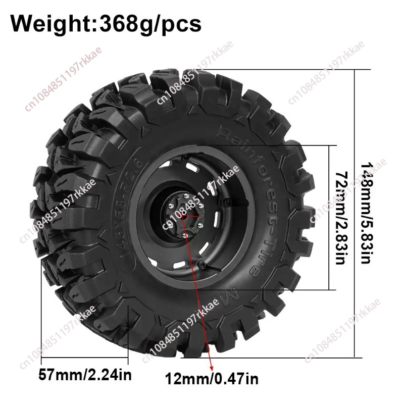 Front Wheel Rubber 2PCS Tire T - Agriculture Farming Hub ulasan dan harga
